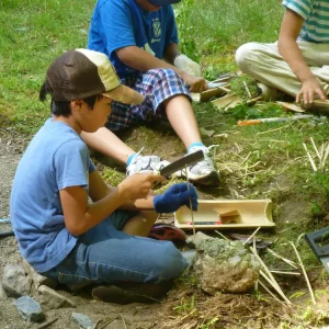 サマーキャンプ　竹細工